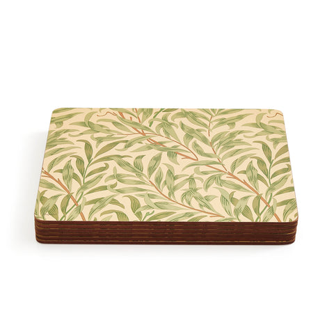 Morris & Co - Placemats - Set of 6 - Willow Bough Green