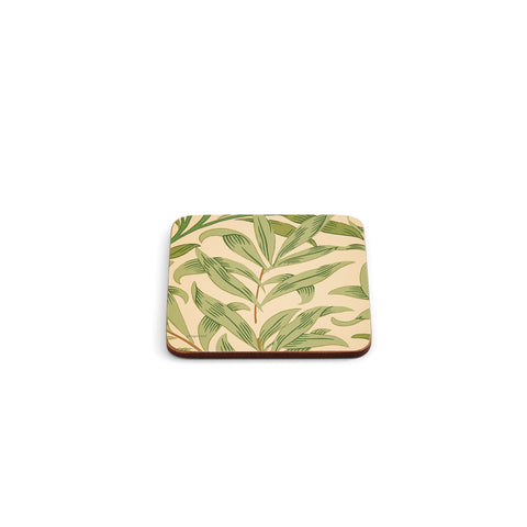 Morris & Co - Coasters - Set of 6 - Willow Bough Green