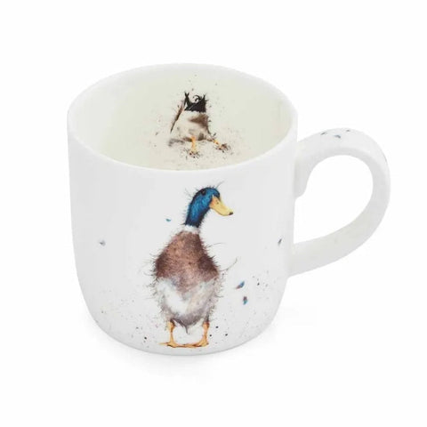 Wrendale - Box Set of 4 Mugs  - Duck, Hare, Sheep & Highland Cow