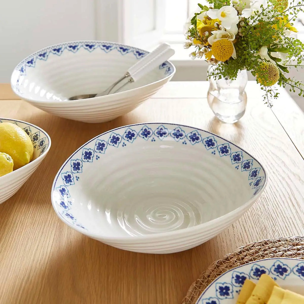 Sophie Conran - Blue & White - Small Serving Bowl