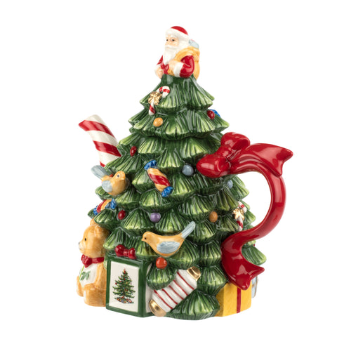 Spode Christmas Tree - Novelty Tree Teapot