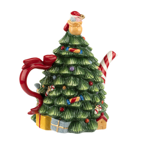 Spode Christmas Tree - Novelty Tree Teapot