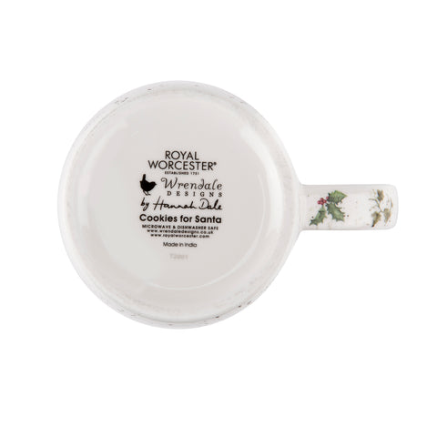 NEW - SPECIAL OFFER - LIMITED STOCK  - Wrendale - Christmas - Large Fine Bone China Mug - Cookies for Santa Hamster