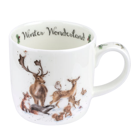 NEW - Wrendale - Christmas - Fine Bone China Mug - Winter Wonderland