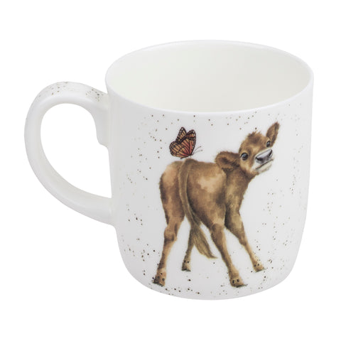 NEW - Wrendale - Large Fine Bone China Mug - Bessie Cow