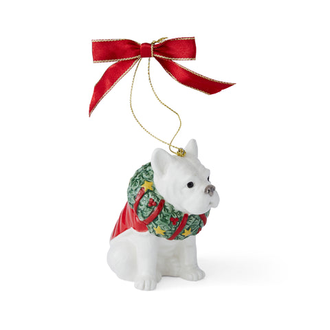 Spode Christmas Tree - Decoration - French Bulldog