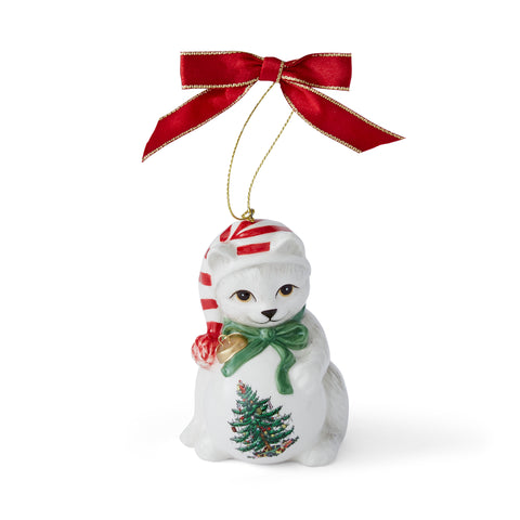 Spode Christmas Tree - Decoration - Playful Kitten