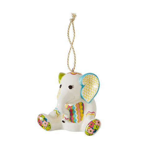 Spode - Kit Kemp - Christmas - Patchwork Ornament - Jambo Elephant