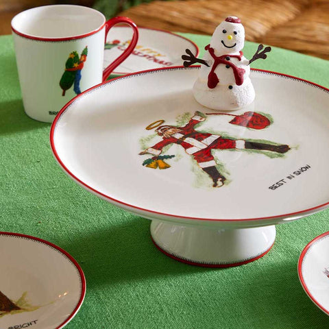 Spode - Kit Kemp - Doodles - Christmas - Cake Stand