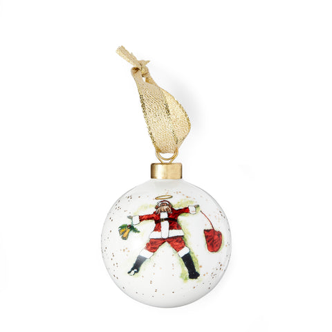 Spode - Kit Kemp - Doodles - Christmas - Bauble - Best in Snow