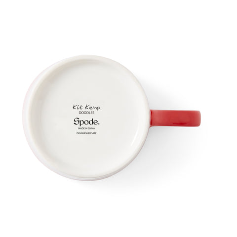 Spode - Kit Kemp - Doodles - Christmas - Mug - Branch Manager