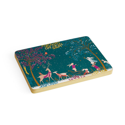 Sara Miller - Woodland Tales - Boxed Set of 4 Placemats