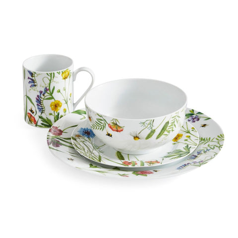 NEW - Portmeirion Home - 16 Piece Set - Bumble Bee