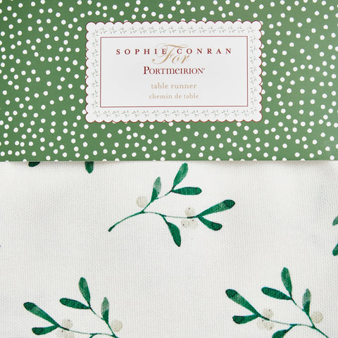 Sophie Conran - Mistletoe - Table Runner - ORDER NOW FOR SEPTEMBER DELIVERY