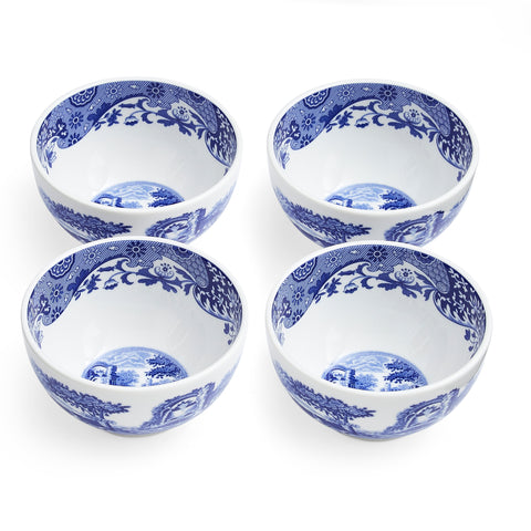 Spode - Blue Italian - Dip Bowls - Box Set of 4