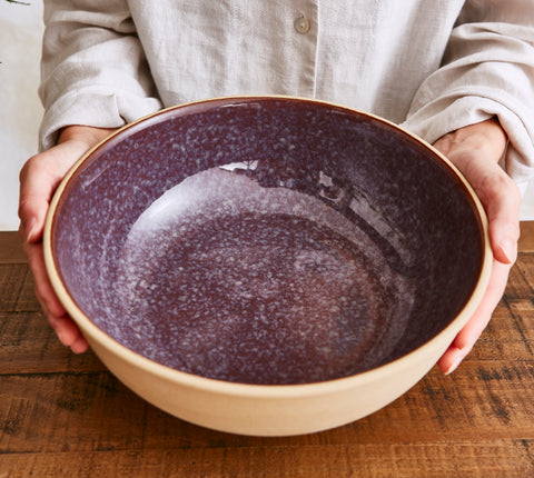 Portmeirion Minerals - Medium Serving Bowl - Amythyst