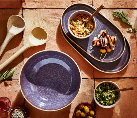 Portmeirion Minerals - Medium Serving Bowl - Amythyst