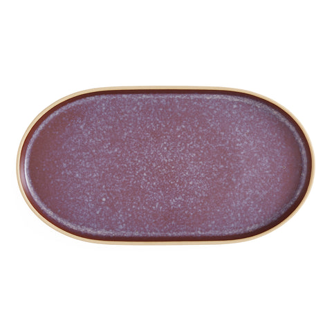 Portmeirion Minerals - Large Oval Platter - Amythyst