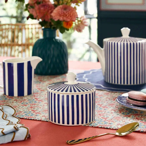 Spode - Steccato - Covered Sugar Bowl