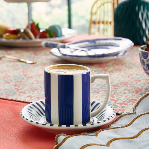 Spode - Steccato - Espresso Cup & Saucer