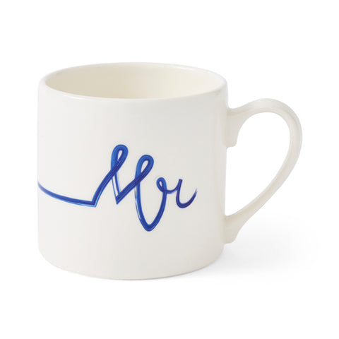 Portmeirion - Mug Meirion - Short Mug - Blue & White Mr