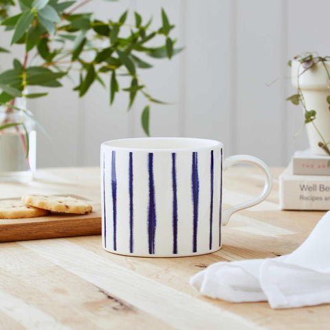 Portmeirion - Mug Meirion - Short Mug - Pin Stripes