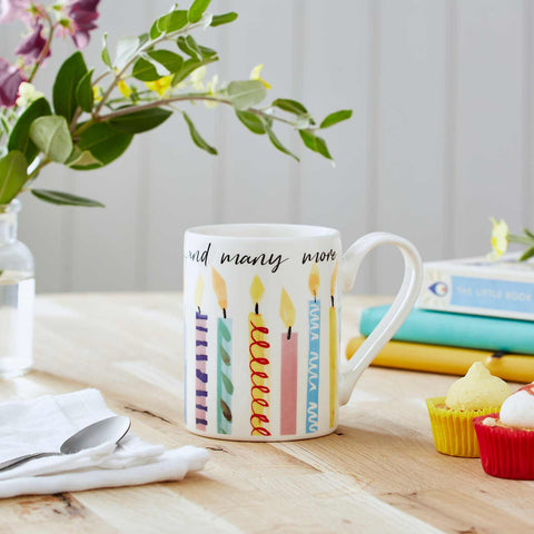 Portmeirion - Mug Meirion - Tall Mug - Happy Birthday Candles