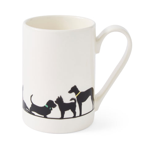 Portmeirion - Mug Meirion - Tall Mug - Silhouette Dog Friends