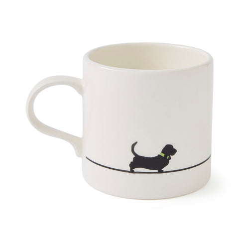 Portmeirion - Mug Meirion - Short Mug - Silhouette Dog