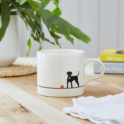 Portmeirion - Mug Meirion - Short Mug - Silhouette Dog