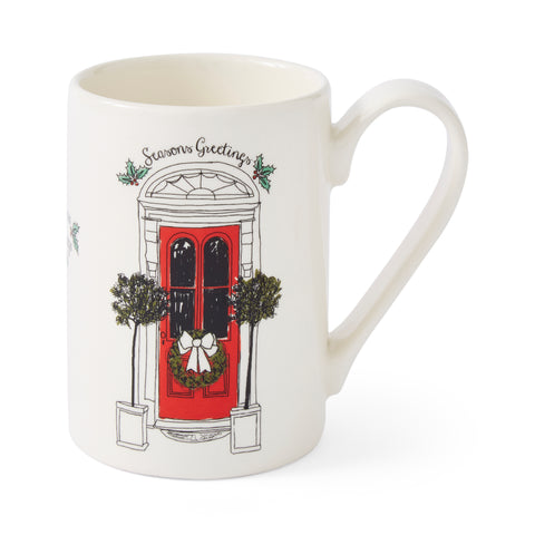 Portmeirion - Mug Meirion - Tall Mug - Christmas Door