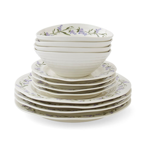 NEW - Sophie Conran - Lavendula - 12 Piece Dinner Set