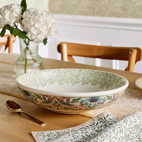 NEW - Spode - Morris & Co - Low Bowl - Standen / Strawberry Thief