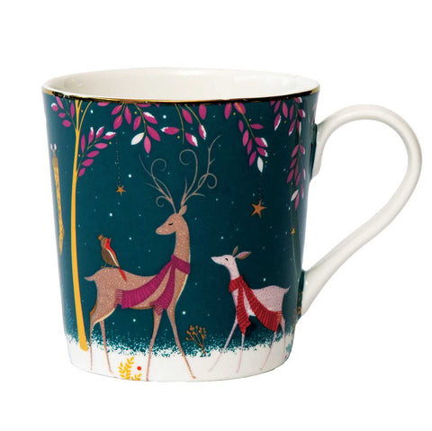 Sara Miller - Woodland Tales - Mug - Deer & Robin