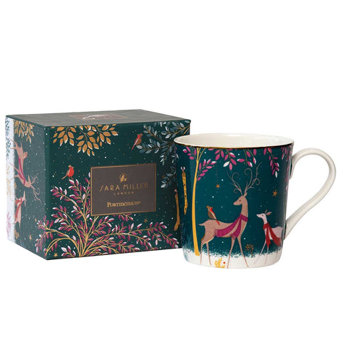 Sara Miller - Woodland Tales - Mug - Deer & Robin