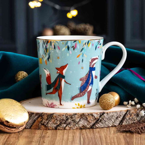 Sara Miller - Woodland Tales - Mug - Skaters