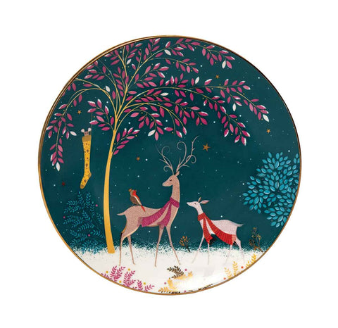 Sara Miller - Woodland Tales - Boxed Set of 4 Side Plates