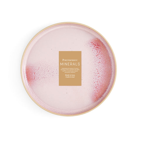 Portmeirion Minerals - Dinner Plate - Rose Quartz