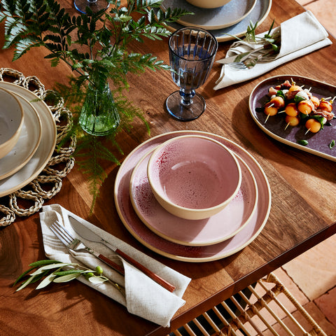 Portmeirion Minerals - Dinner Plate - Rose Quartz