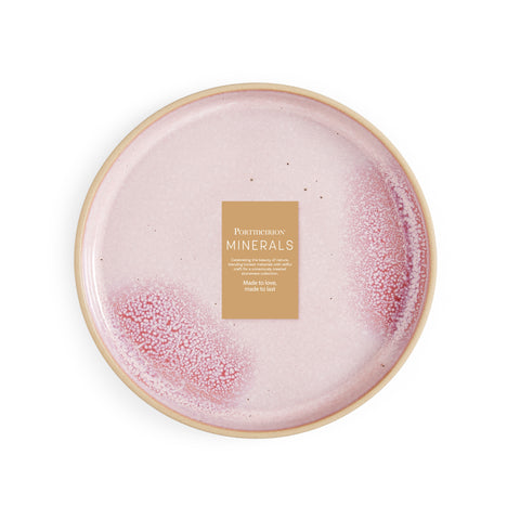Portmeirion Minerals - Side Plate - Rose Quartz