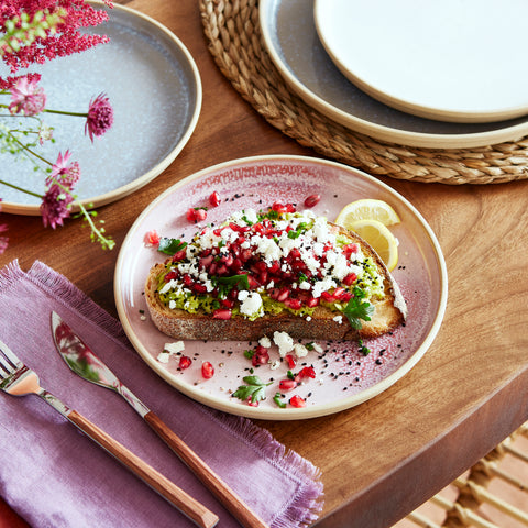 Portmeirion Minerals - Side Plate - Rose Quartz