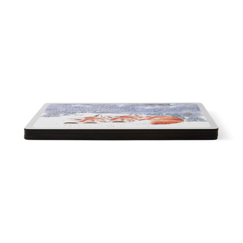 NEW - Wrendale - Winter Sky - Box Set of 4 Extra Large Placemats