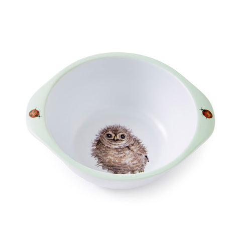 Wrendale - Little Wren Baby Collection - Melamine Divided Plate & Bowl Set