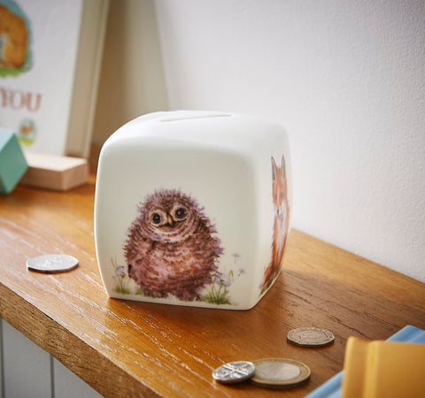 NEW - Wrendale - Little Wren Baby Collection - Ceramic Money Box