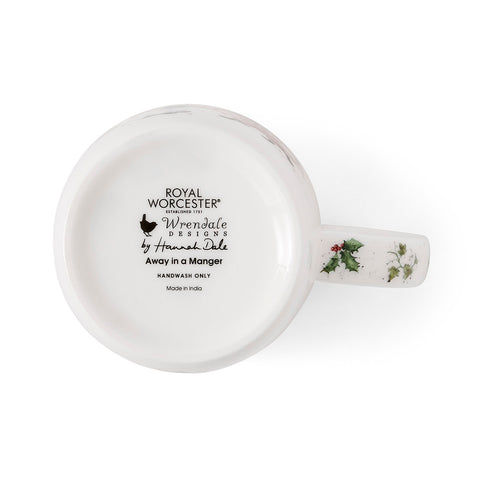 NEW - LIMITED EDITION - Wrendale - Christmas - Annual Large Bone China Mug - Away in a Manger 2024