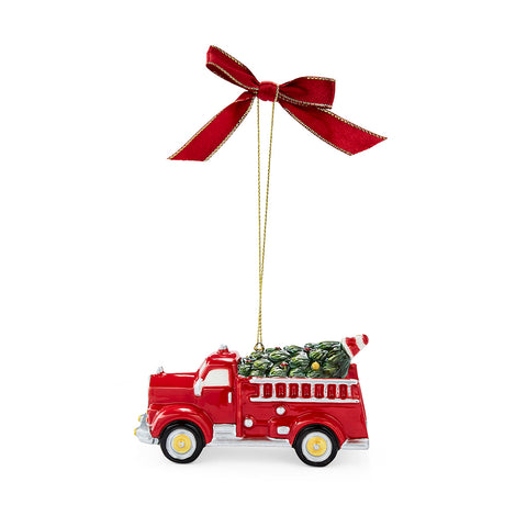 Spode Christmas Tree - Decoration - Fire Truck