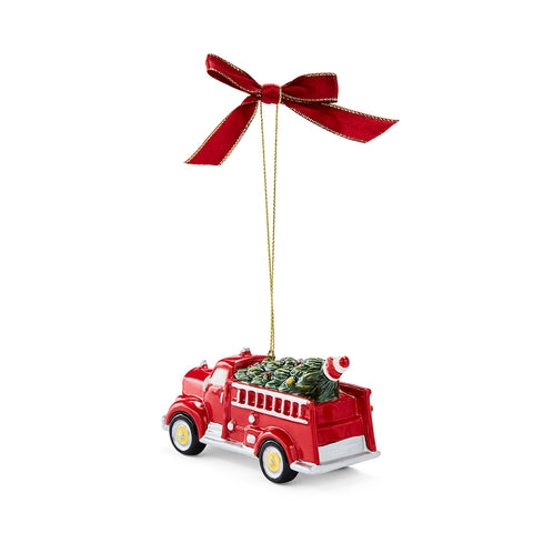 Spode Christmas Tree - Decoration - Fire Truck