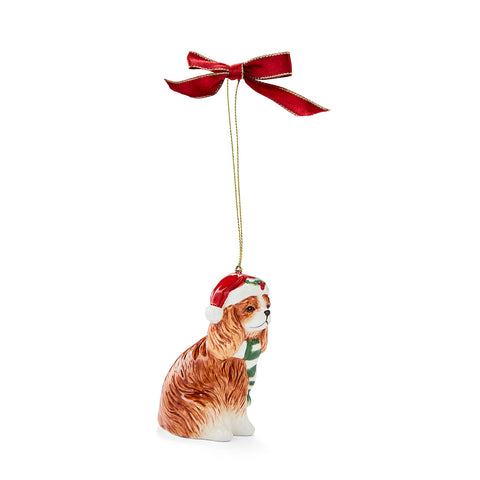 Spode Christmas Tree - Decoration - King Charles Spaniel