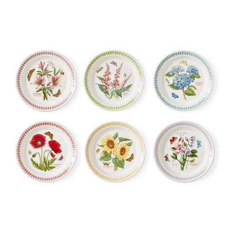 Botanic Garden Meadow - Set of 6 Salad Plates - 21.5cm / 8.4"