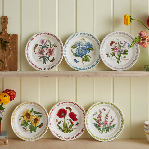 Botanic Garden Meadow - Set of 6 Salad Plates - 21.5cm / 8.4"